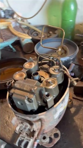 How to fridge compressor repairing| fridge compressor repair| compressor maintenance ￼