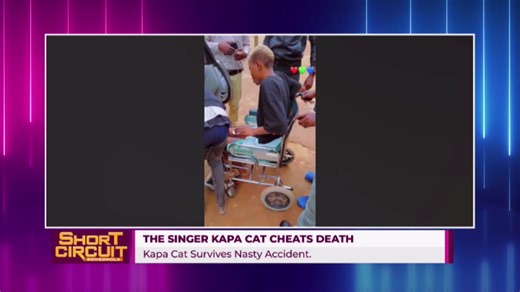 Singer Kapa Cat survives a nasty accident #ShortCircuit | Urban Television