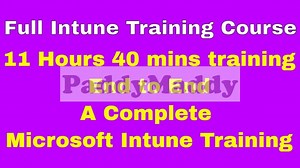 Microsoft Intune Training for Beginners Free tutorial Youtube Playlist