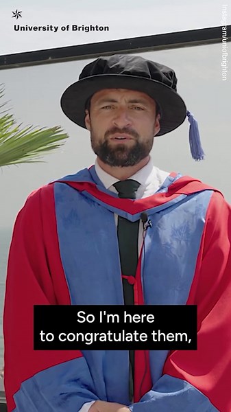 Premier League's Russell Martin graduates from University of Brighton