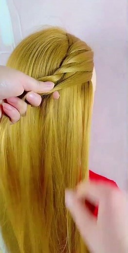 The correct way to braid two strands plus one, Yan Jie's braiding, braiding tutorial, hairstyles