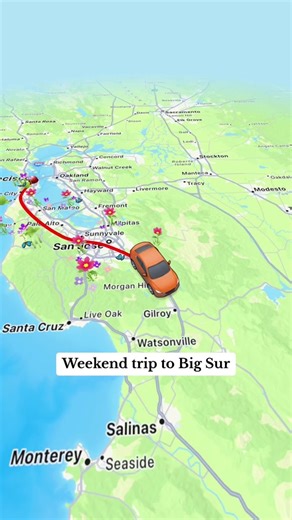 Big Sur Weekend Road Trip Itinerary