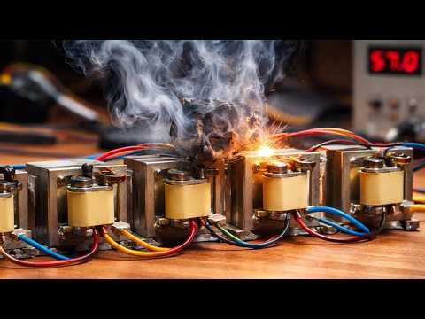 What Happens When You Connect Transformers in Series?