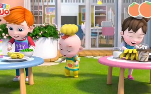 超级宝贝JoJo～哥哥姐姐厨艺比拼，一起做黑暗料理/Super JoJo最好的英文儿歌早教启蒙高清英文版