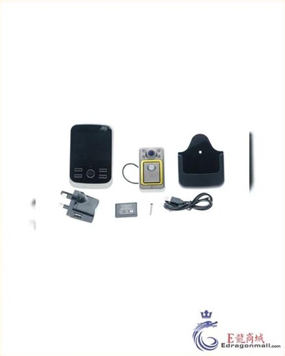 KDB01 Digital Video Doorbell 3.5 Inch Wireless Viewer Doorbell Night-Vision Door Eye Peephole