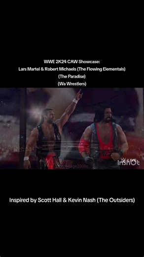 The Wa Ethnic Wrestlers in WWE 2K24 Showcase