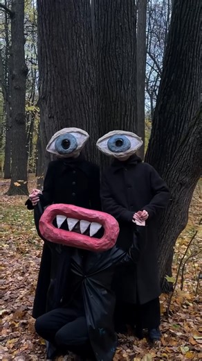 Beautiful Bizarre Magazine on Instagram: "These masks feel like they’ve stepped straight out of a hauntingly beautiful folk tale! “Inside out” 2025 Papier-mâché masks by Olesya @masquenpapiermache #beautifulbizarre #papiermache #maskmaking #folklore #darkart"