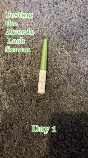 Ich teste das Lash serum von Alverde! Ich werde euch täglich updates geben #lashes #lashserum #dm #fyp #fy #viral