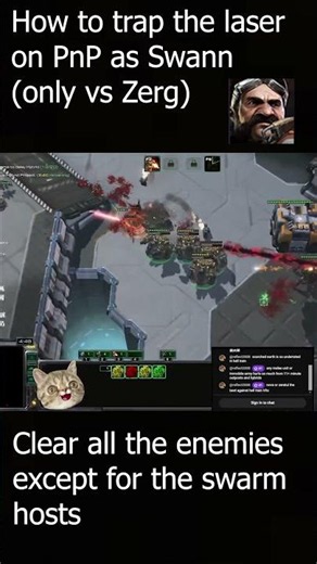 [Quick Tips] PnP laser trap with Swann (only vs Zerg)