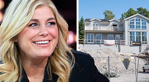 Nya bilderna inifrån Pernilla Wahlgrens enorma lyxvilla: “Älskar”