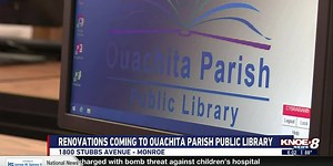Renovations coming to the Ouachita Parish Public Library’s main location