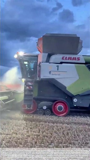 Combing the Night: How a Harvester's Lights Turn Darkness Into Harvest Hours