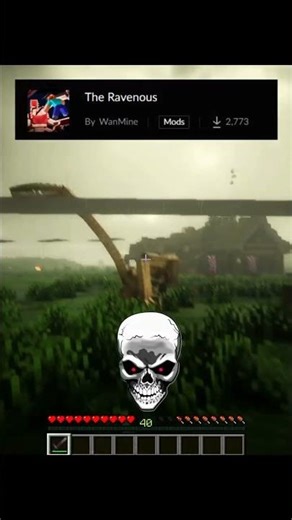 Top 5 Best horror Mods in Minecraft #minecraft #mincraftmods #scary #mincraftshort