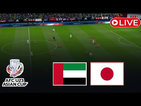 LIVE: Japan U23 vs UAE U23 | Afc U23 Asian Cup 2026 | Watch efootball Gameplay