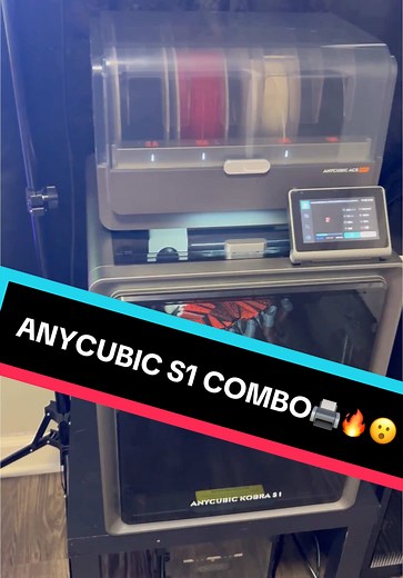 ANYCUBIC S1 Combo Printer Setup and Testing Guide