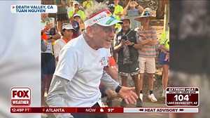 113K views · 2.1K reactions | WORLD’S TOUGHEST RACE: At 80 years young, Ultra Marathoner Bob Becker was among 93 people to cross the finish line of the Death Valley Ultramarathon, becoming the oldest person to complete the race. | FOX Weather | Facebook