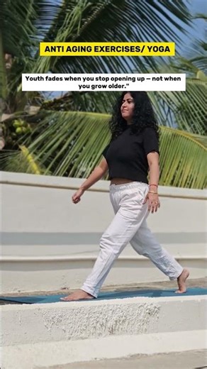 Reverse Aging Yoga: Low Lunge Flow