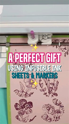 Angie Holden 💕 Cricut & Crafts on Instagram: "✨🎨 Did you know you can layer Cricut Infusible Ink?! You can actually draw right onto the sheets with Infusible Ink or sublimation markers — and the results are so cool. This technique gives you that hand-drawn look while keeping the bold, vibrant finish of Infusible Ink. If you love creative Cricut hacks, you’re going to be obsessed with this one. Comment CRAFT below ⤵️ and I’ll send you the tutorial! Infusible ink hacks, cricut tricks, sublimatio