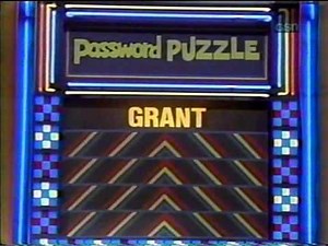 Password Plus NBC Daytime June 1980 Allen Ludden