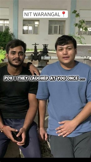 Transformed myself in Nit Warangal #nitwarangal #nit #jee #viral #shorts #campus #iit #students