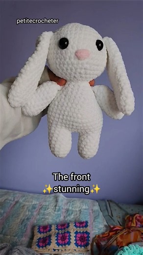Handmade Crochet Bunny 🐰 #Crochet #Bunny