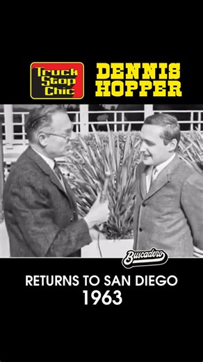 4.8K views · 346 reactions | Dennis Hopper came of age in San Diego, where he attended Helix High and got his start acting in school productions and at the Old Globe and La Jolla Playhouse. It was there he fell in love with the craft, blending classical training with a rebellious streak that would define his film career. #dennishopper #americana | Truck Stop Chic | Facebook