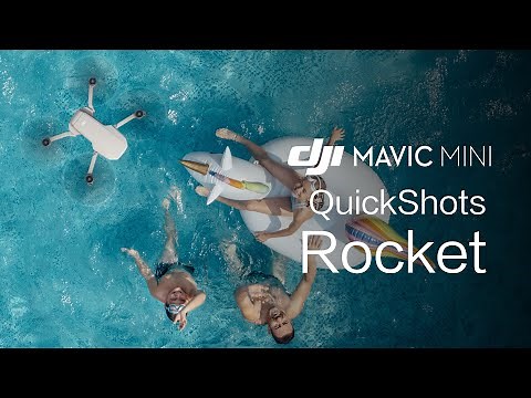 Mavic Mini | How To Perform A "Rocket" QuickShot