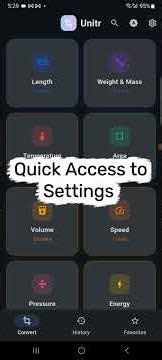 How to convert units fast on mobile #Shorts #AndroidApp #UnitConverter #GooglePlay