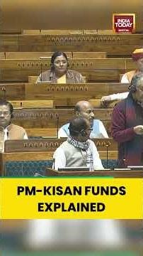 #wintersession2025 #parliamentsession Government Explains PM-KISAN Fund Allocation in Parliament