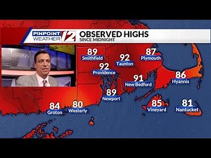 WEATHER NOW: Sunny More Comfortable Air Thursday