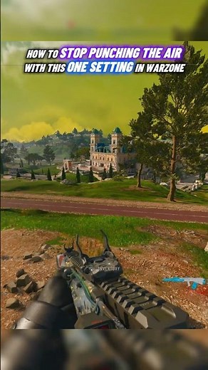 How To Stop Punching The Air With This One Setting 😱 Warzone