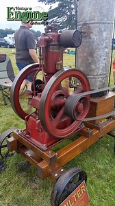 Pilter/Stover YA vertical hit & miss engine seen out in 2023. https://vintageengineenthusiast.com/ The all new online publication powered by the enthusiasts themselves!! Be sure to follow the page and keep up to date with what's happening. #vintageengineenthusiast | Vintage Engine Enthusiast