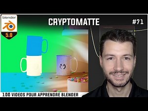 #71 | CRYPTOMATTE COMPOSITING- Apprendre Blender en 100 vidéos [TUTO FR]