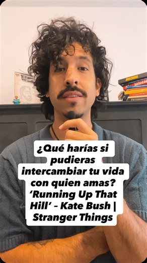 @english_with_karin on Instagram: "Running Up That Hill’ no es solo una canción: es una exploración de lo que sentimos cuando deseamos cambiar algo de nuestra vida. La letra nos invita a pensar en posibilidades alternativas, en mundos donde podemos actuar de otra manera. Con el Segundo Condicional podés ponerlo en palabras: If I could, I’d trade places… Es una forma de reflexionar sobre decisiones, deseos y limitaciones, mientras practicás inglés a través de la música. Pensá: ¿qué harías vos si