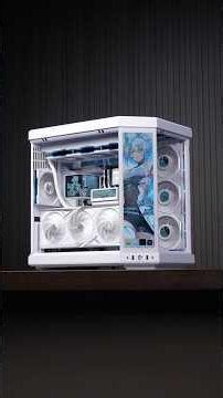 FASTEST WHITE GAMING PC BUILD🔥 RYZEN 7 9800X3D + RTX 5080🤴 #pcbuild #gaming #asmr #rtx #amd #tech