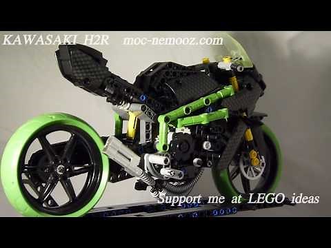 KAWAZAKI H2R - LEGO TECHNIC MOC