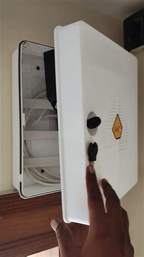 POE SWITCH AND PVC BOX INSTALLATION Rj45 Connectors #rj45 #poeswitch #pvc