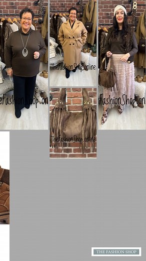 "Just in time for the cozy season 🍂 Check out our new autumn collection to refresh your wardrobe! Stay on trend with our latest pieces perfect for Autumn | The Fashion Shop