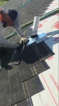 how to install a pipe flashing the right way ✅️ #roofing #roofer