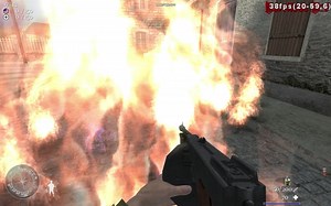 Flame Grenade Effect Test video - Merciless Mod 2 V3  for Call of Duty 2