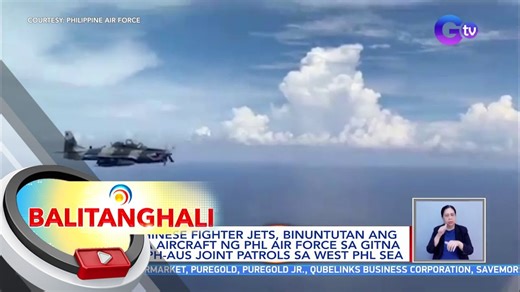 Dalawang Chinese fighter jets ang namataang bumuntot sa mga aircraft ng Philippine Air Force. Bisitahin ang www.gmanews.tv para sa iba pang balita. | GMA News