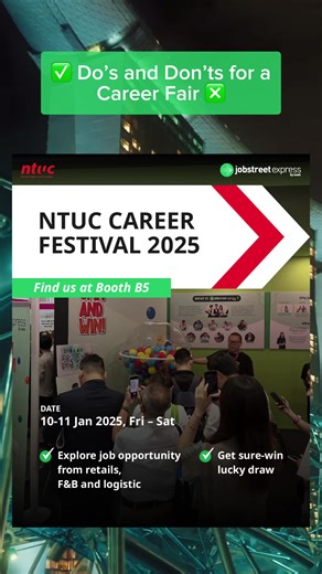 NTUC Job Fair 2025: Tips for Success