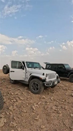 Saudi Desert Jeep Overlook #overlanding #4x4 #jeeplife #rubicon #offroad #wrangler #saudiarabia