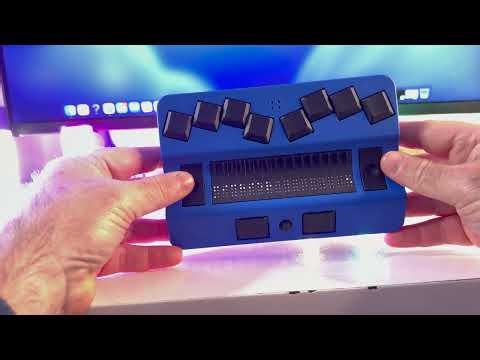 Actilino un bloc-notes braille de 16 cellules compact, performant et intelligent iPhone Android