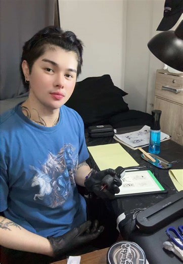 LF PRACTICE SKIN DM KA PO🥹✨ #fyp #foryou #tattooartist #newbie #tattoo