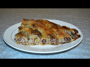 Domaći sjeckani bosanski burek, najukusniji način (Cijeli postupak)