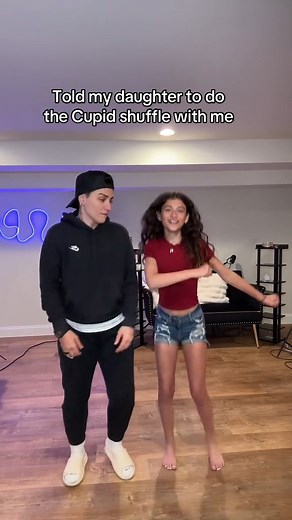 903K views · 16K reactions | Before I recorded I actually practiced the Cupid shuffle dance with her  sorry bub ❤ | Mrs & Mrs Demiri | Facebook