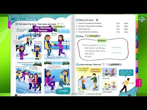 Everybody Up 4 - Unit 1 - Fun Outdoors - Lesson 3 - Reading