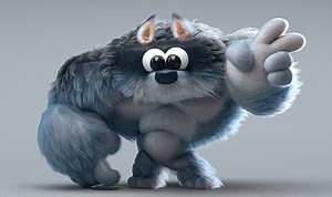 小狼人变身blender+houdini简单角色变身动画教学！_哔哩哔哩_bilibili