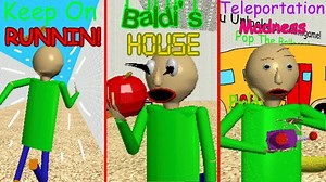 NEW BALDI'S MINIGAMES!! | Baldi's Basics（巴迪的迷你游戏）